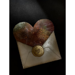 Lizzys Herz und Mini Einteck-Kuvert