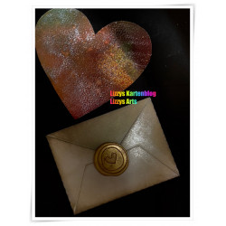 Lizzys Herz und Mini Einteck-Kuvert